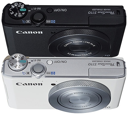 Canon PowerShot S110 - black and white