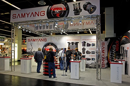 Samyang na výstavě Photokina 2012