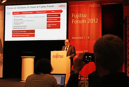 Fujitsu Forum 2012 Mnichov - Dr. Joseph Reger, Chief Technology Officer