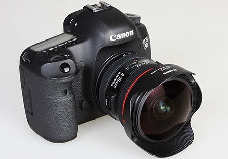 Canon EF 8–15 mm 1:4L Fisheye USM