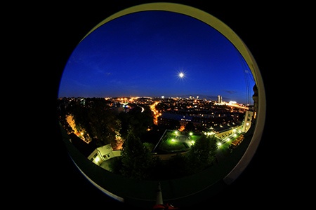 Canon EF 8–15 mm 1:4L Fisheye USM - zkušební snímek