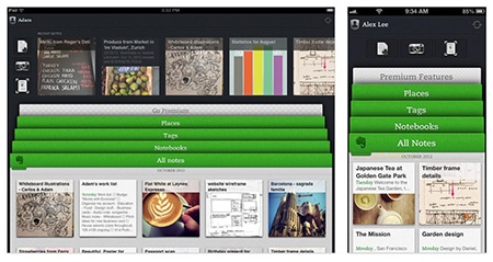 Evernote – aktualizace na v 5.0 pro Mac i iOS