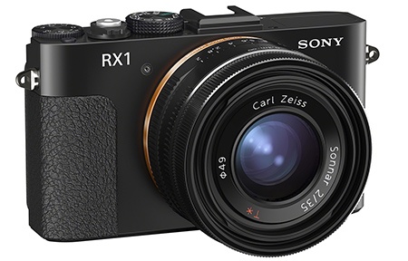 Sony Cyber-shot RX1 lehce zboku