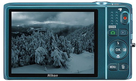 Nikon Coolpix S6500 - displej