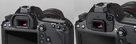 Canon EOS 6D - hledáček