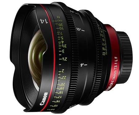 Canon Cinema EOS CN-E 14 mm T3,1 L F