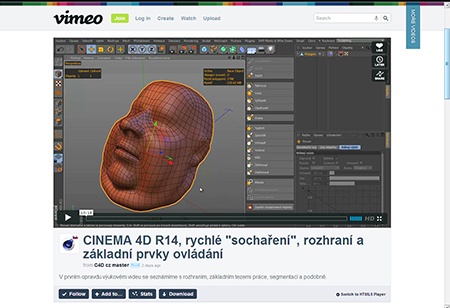 CINEMA 4D R14, sculpting (1) - II