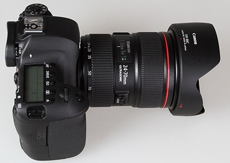 Canon EF 24–70 mm 1:2,8L II USM na EOS 6D