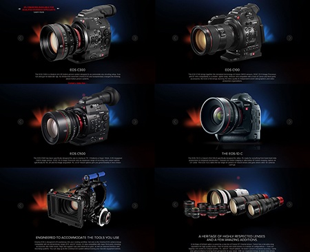 Canon Cinema EOS produkty