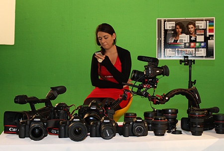 Canon Cinema EOS produkty v ateliéru VAC