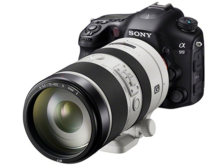 Sony SLT Alpha 99 s inovovaným telezoomem G 70-400 mm