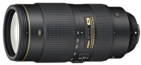 Nikon AF-S Nikkor 80−400 mm 1:4,5−5,6G ED VR