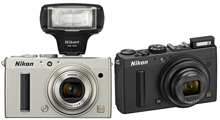 Nikon Coolpix A - blesky