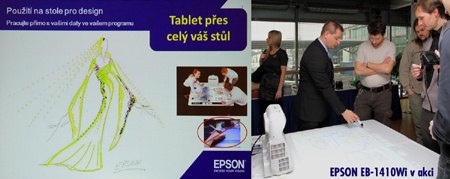 Novinky Epson na tiskové konferenci I: Epson EB1410Wi