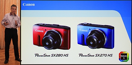 Canon PowerShot SX280 HS a SX270 HS s procesorem DIGIC 6