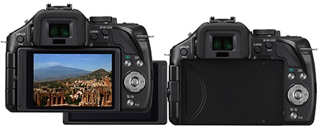 Panasonic Lumix DMC-G5 zezadu