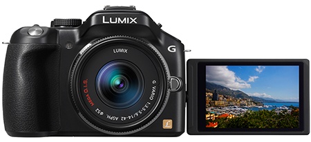 Panasonic Lumix DMC-G5: hledáček + výklopný a otočný displej