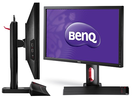 BenQ XL2720T - z boku a flexibilita nastavení 