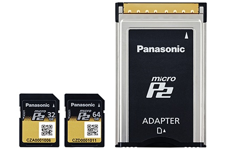 Panasonic paměťové karty microP2