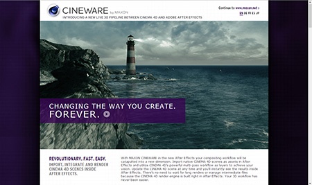 Cineware, After Effects dostávají plnohodný 3D editor!