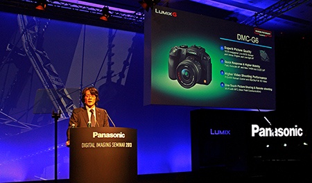 Ichiro Kitao prezentuje Lumix G6, tiskovka Vídeň