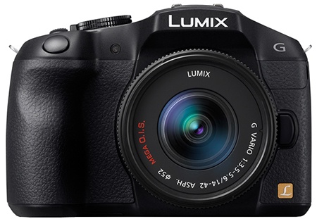 Panasonic Lumix G6 zepředu