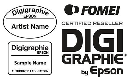 šablony raznice umělce a laboratoře plus logo dealera DIGIgraphie pro trh CZ+SK 