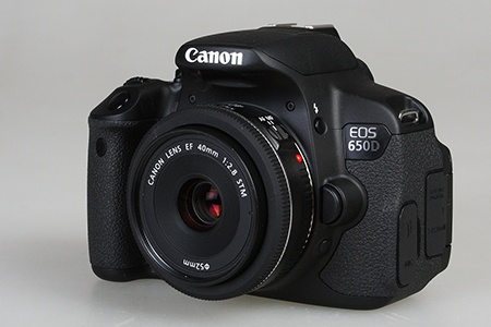 Canon EF 40 mm 1:2,8 STM na DSLR EOS 650D