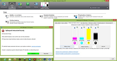HP Officejet 7110 WF ePrinter - instalace III