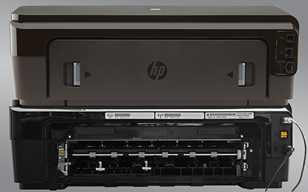 HP Officejet 7110 Wide Format ePrinter - zadní stěna