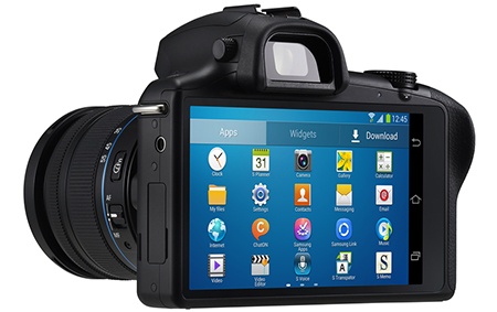 Samsung GALAXY NX - displej