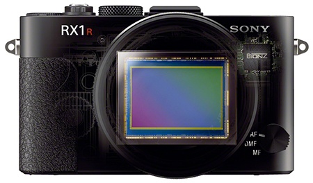 Sony Cyber-shot RX1R - pohled na senzor