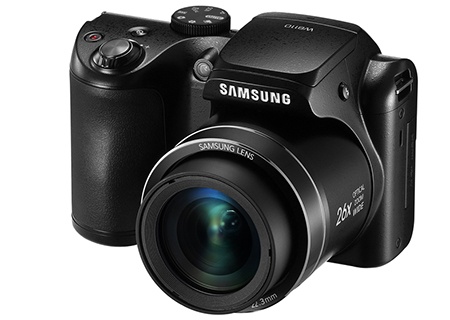 Samsung WB110 - klasický 3/4 pohled