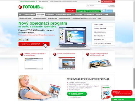 FOTOLAB - nový objednávkový program