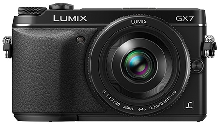 Panasonic Lumix GX7 en face