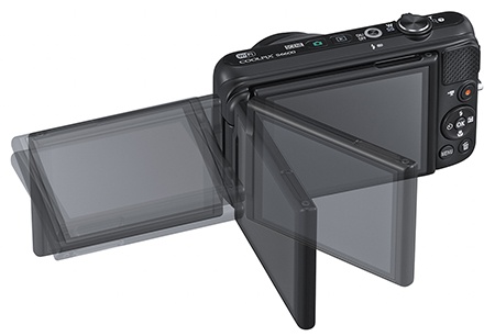 Nikon Coolpix S6600 - flexibilní displej