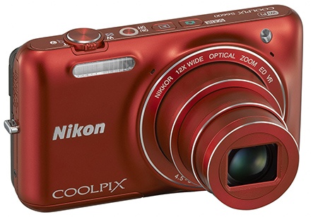 Nikon Coolpix S6600 červený