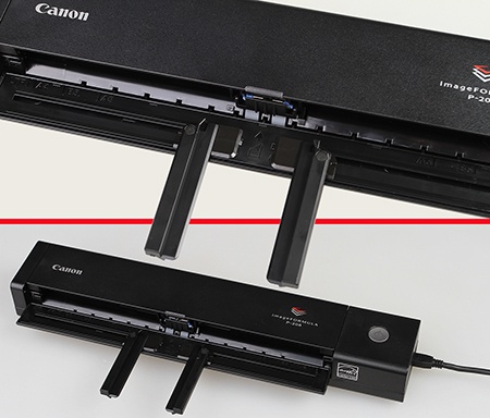 Canon imageFORMULA P208 - podavač a posuvné vodicí lišty