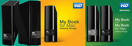 WD: nový design My Book a My Book for Mac; klikněte pro větší obrázek v novém okně 