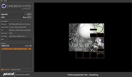 MAXON CINEBENCH R15 CPU