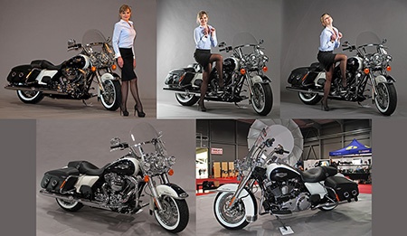 Silvia Szépe a Harley-Davidson na 18. DigiForu