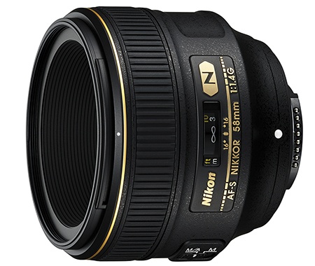 Nikon AF-S Nikkor 58 mm f/1,4G