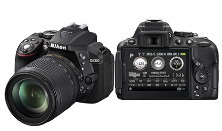 Nikon D5300 s Wi-Fi a GPS 