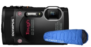 Olympus TG-850 black + spacák Husky ZDARMA
